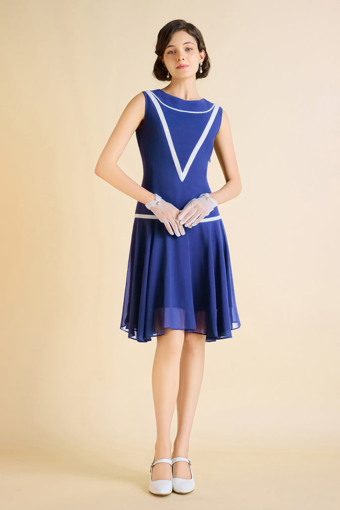 Classic Sleeveless Casual Dress - Babeyond UK