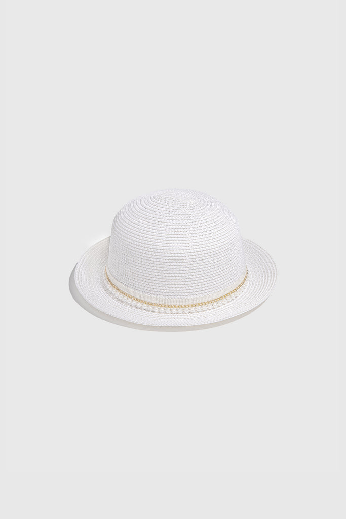 Elegant Pearl Gatsby Hat - Babeyond UK