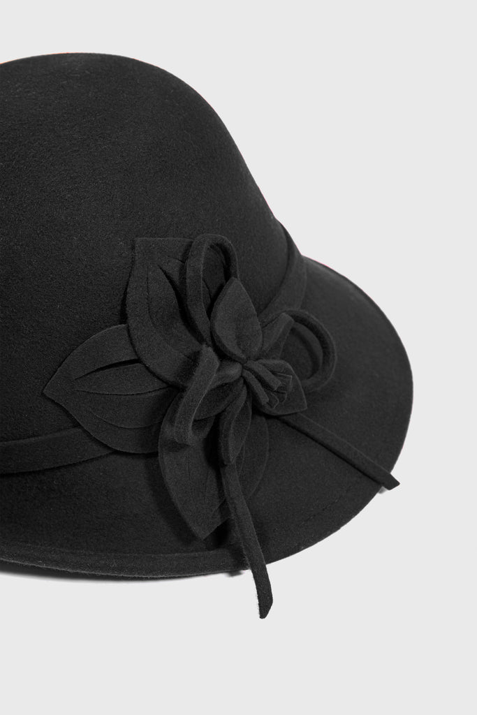 1920s Cloche Floral Round Hat - Babeyond UK