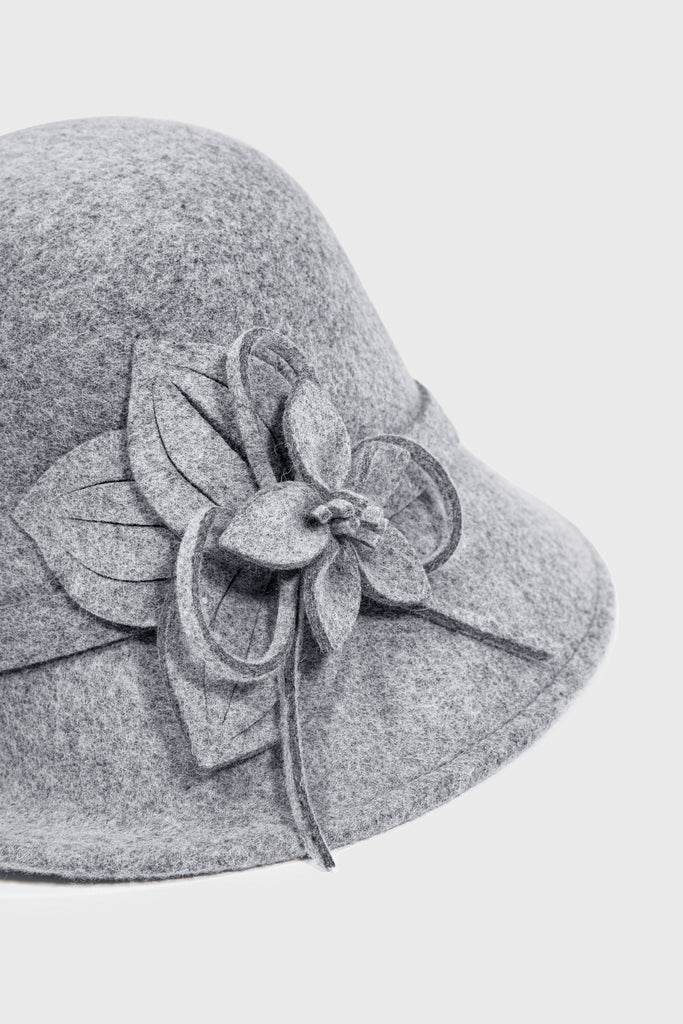 1920s Cloche Floral Round Hat - Babeyond UK