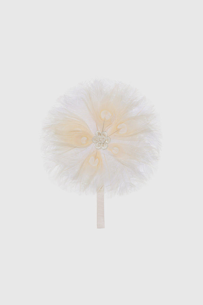 1920s Vintage Feather Bouquet Fan - Babeyond UK