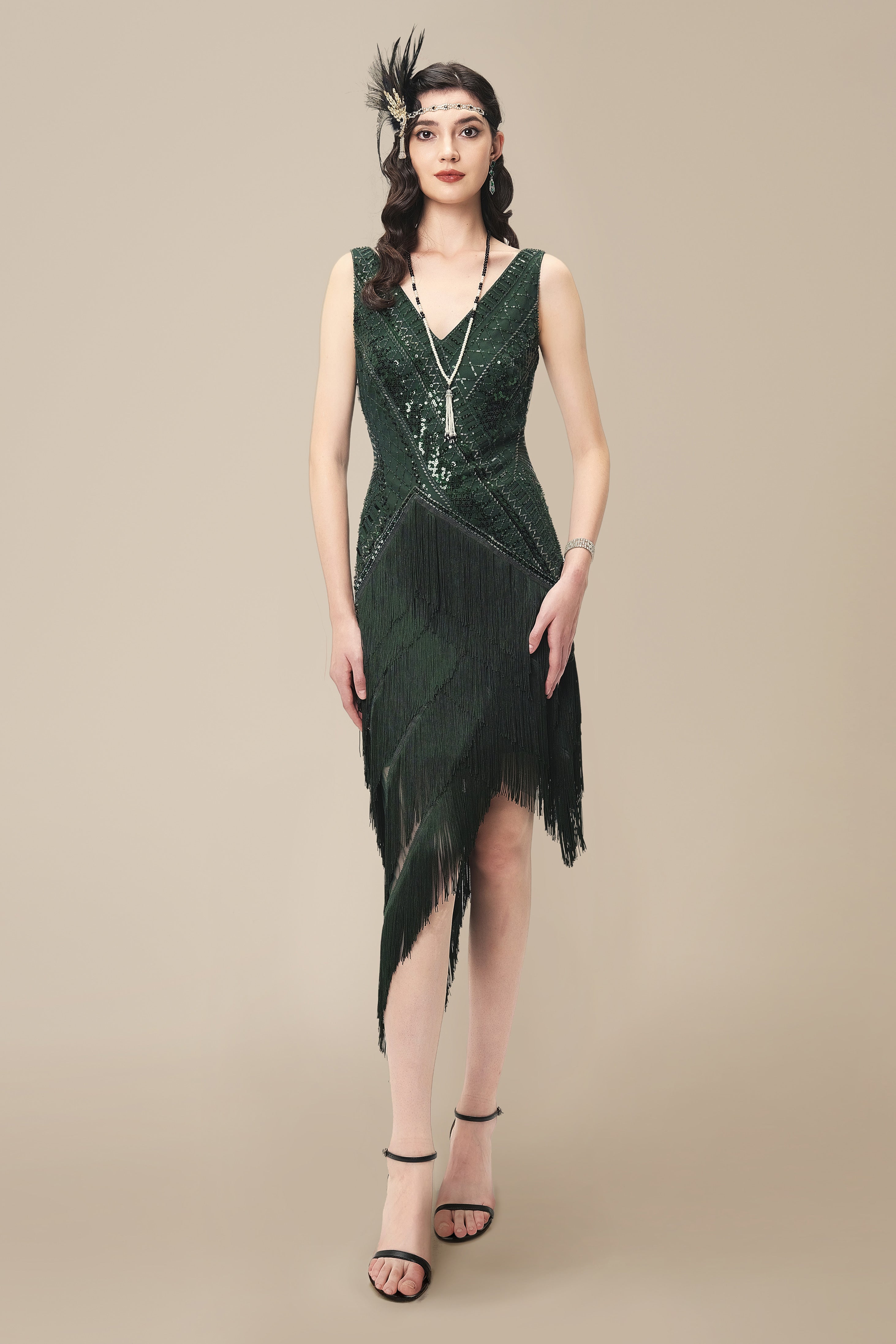 Great Gatsby Dresses 20s Swing Dress Mint Green Flapper Dress X-Large Great Gatsby Dresses 20s Swing Dress Mint Green Flapper Dress X-Large