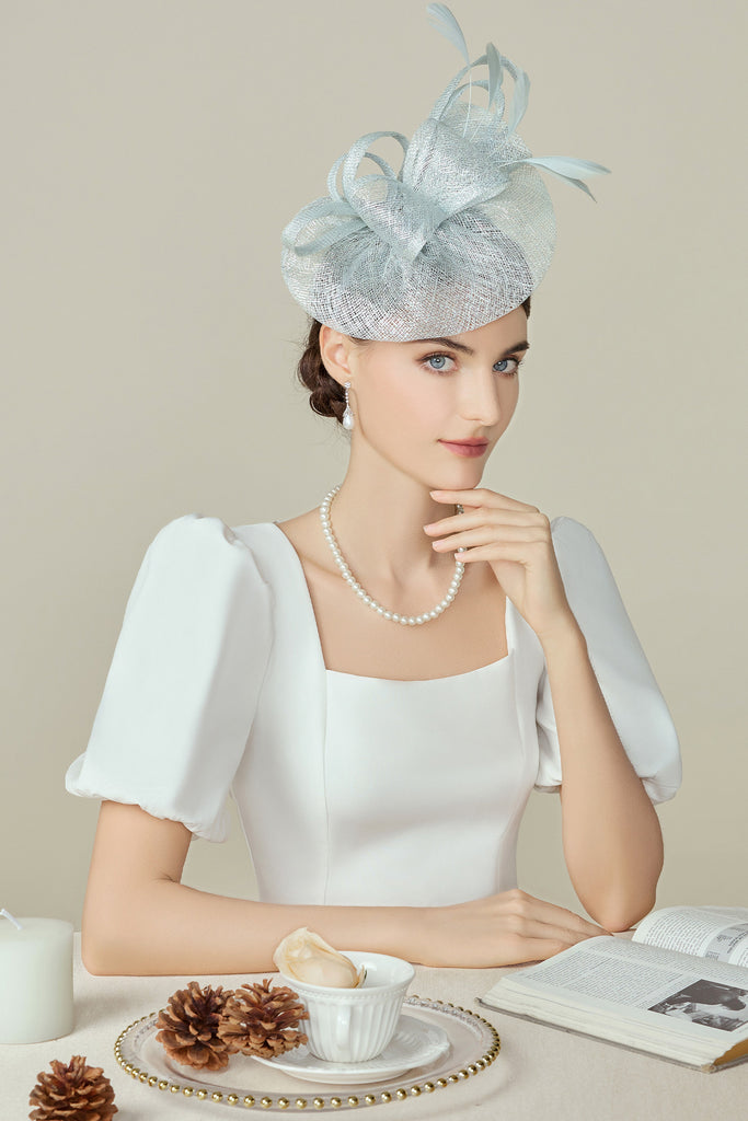 Classic Cocktail Pillbox Fascinator - Babeyond UK