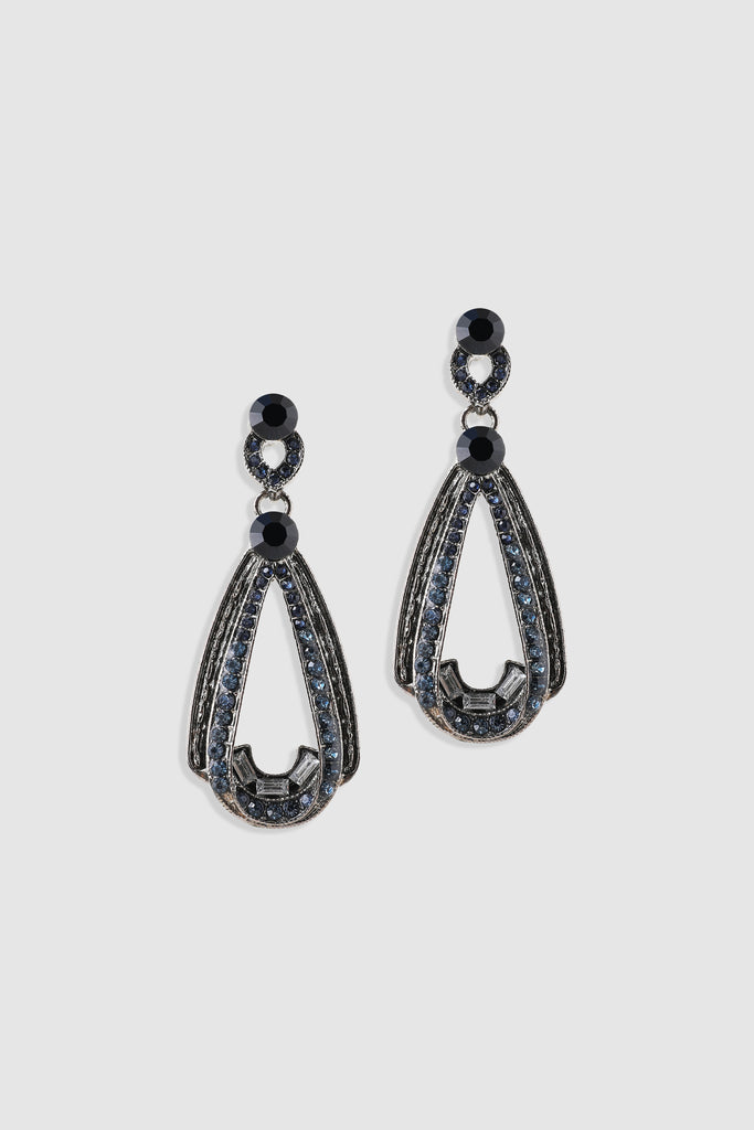 Classic Teardrop Gemstone Dangle Earrings - Babeyond UK