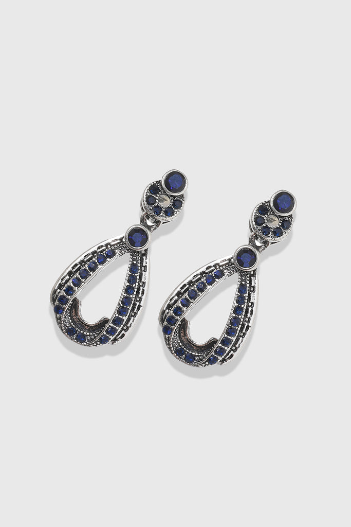 Classic Teardrop Gemstone Dangle Earrings - Babeyond UK