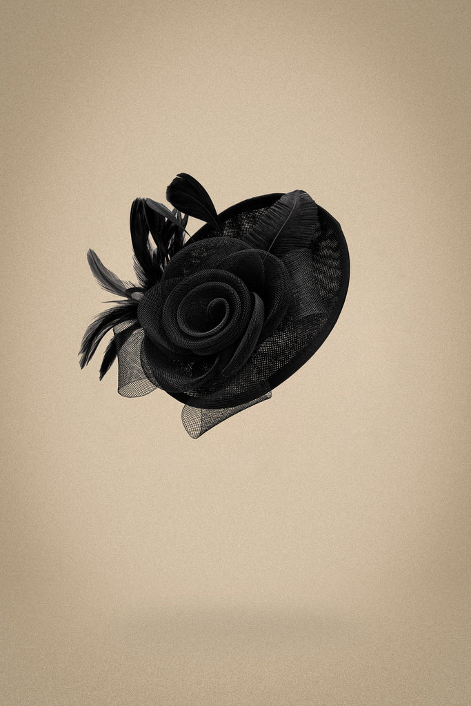 Elegant Derby Pillbox Clip Fascinator - Babeyond UK