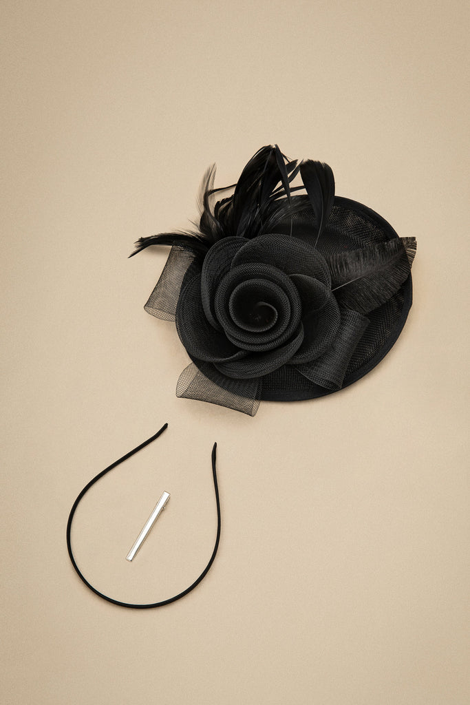 Elegant Derby Pillbox Clip Fascinator - Babeyond UK