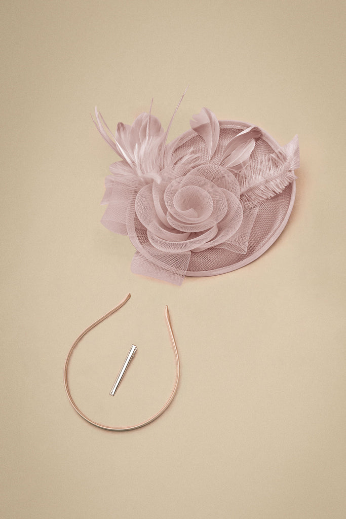 Elegant Derby Pillbox Clip Fascinator - Babeyond UK