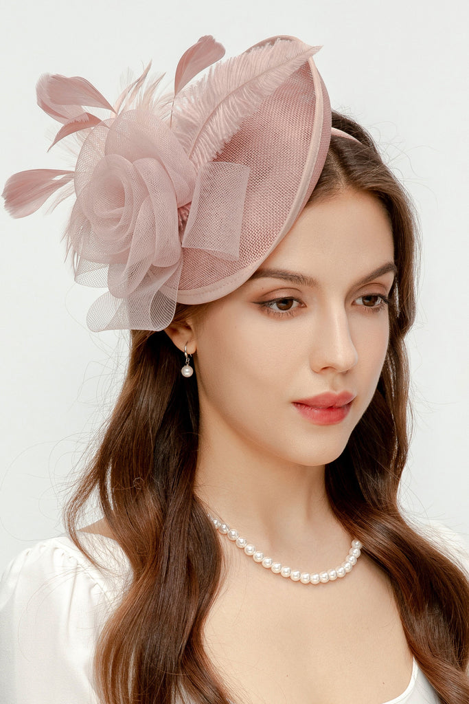 Elegant Derby Pillbox Clip Fascinator - Babeyond UK