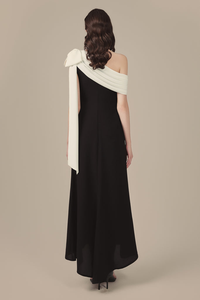 Modern Glamour Off-Shoulder Evening Gown - Babeyond UK