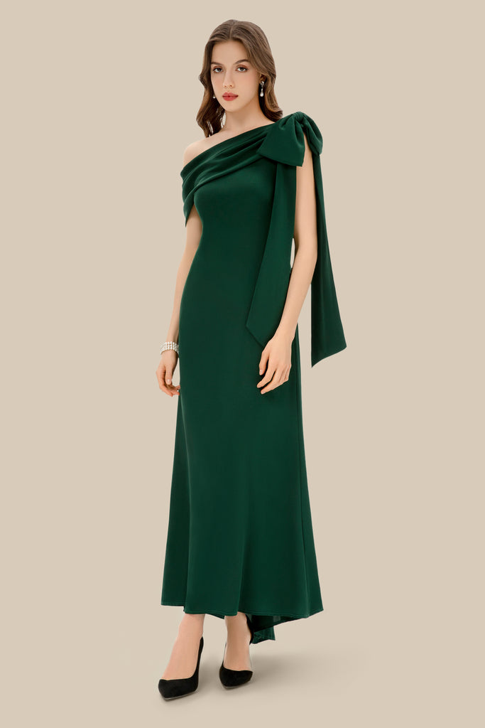 Modern Glamour Off-Shoulder Evening Gown - Babeyond UK