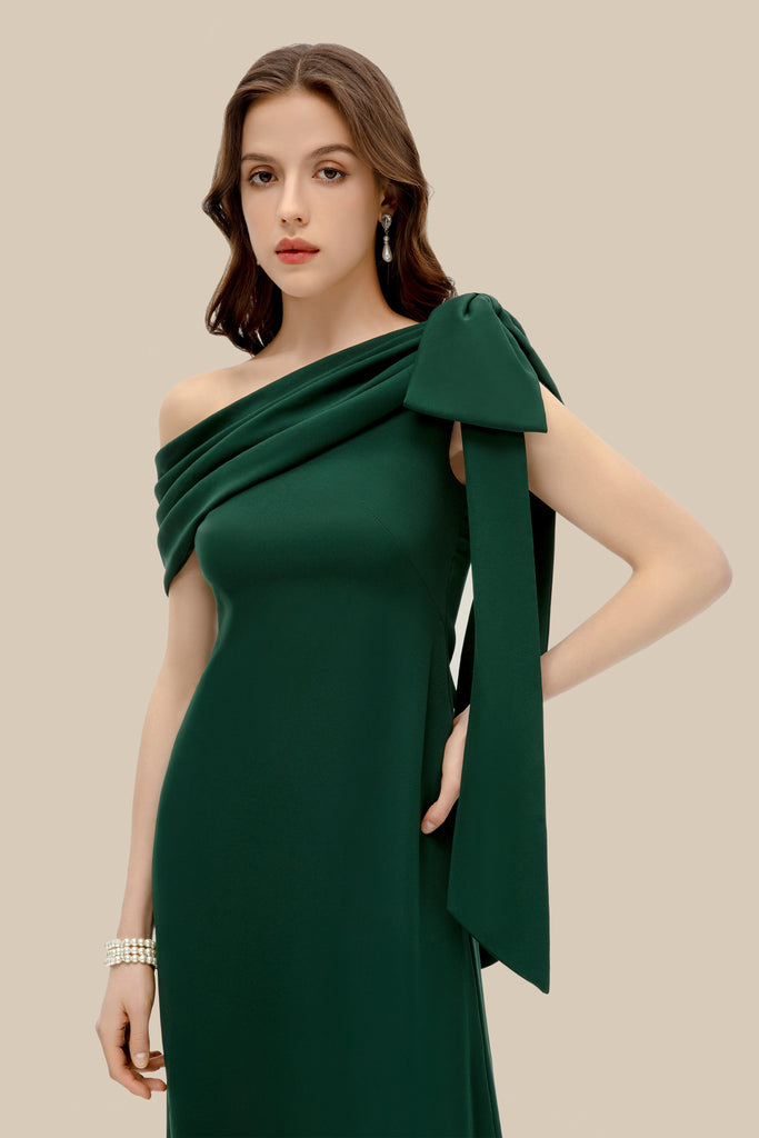 Modern Glamour Off-Shoulder Evening Gown - Babeyond UK