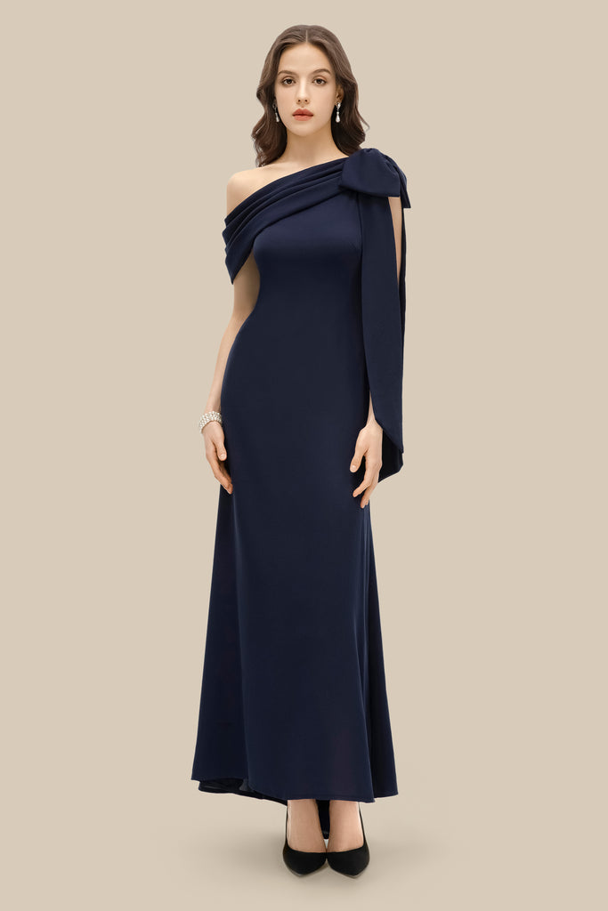 Modern Glamour Off-Shoulder Evening Gown - Babeyond UK