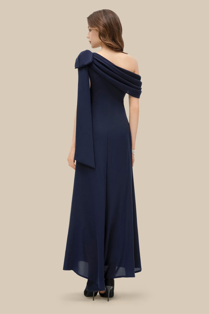 Modern Glamour Off-Shoulder Evening Gown - Babeyond UK