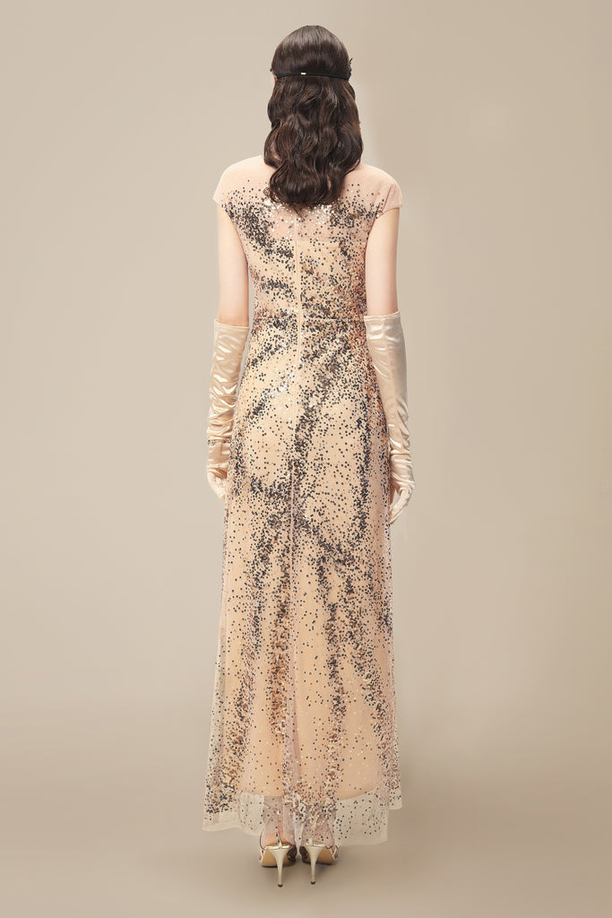 Radiant Ombre Sequin Evening Gown - Babeyond UK