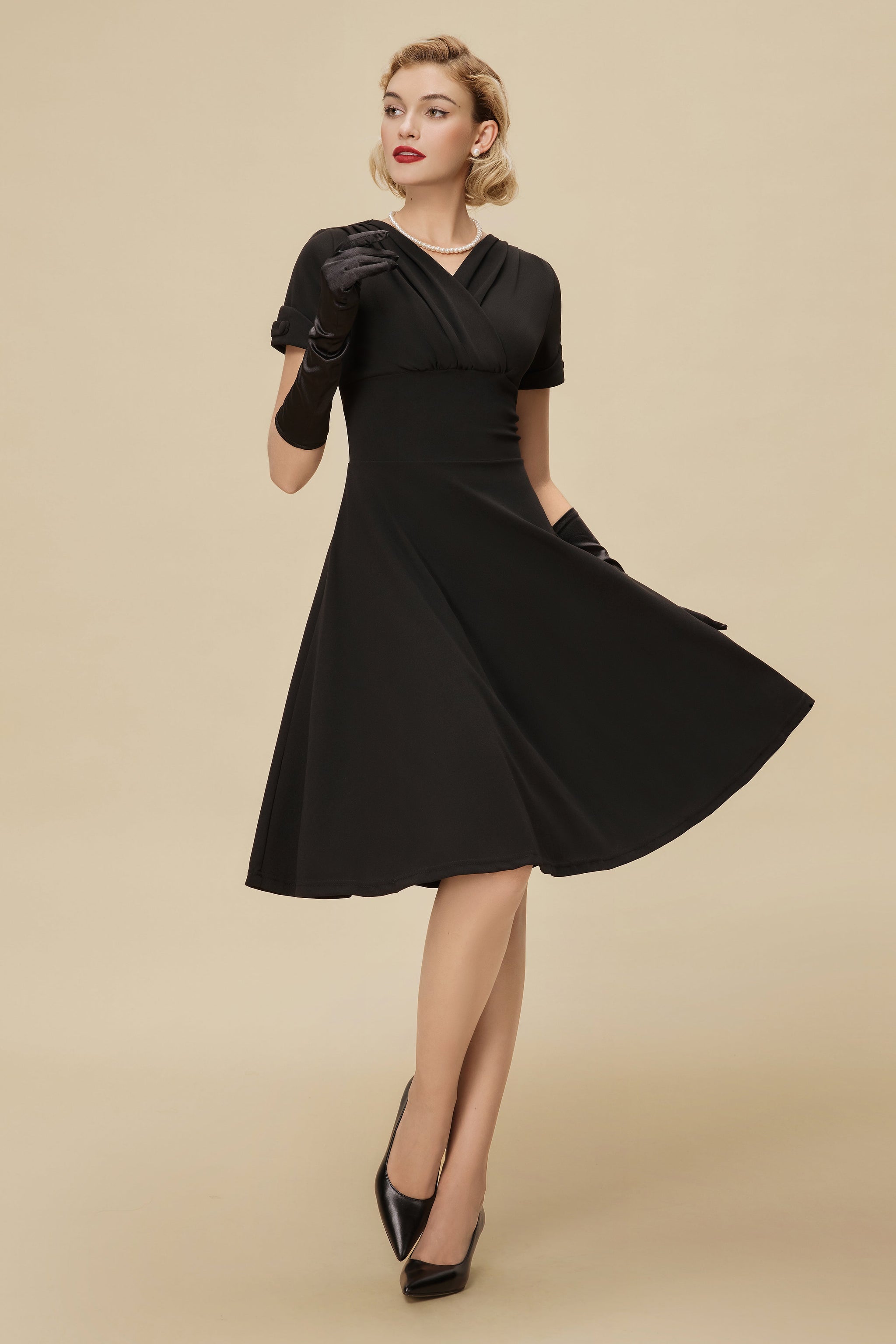 evening dress with tulle skirt Andrea & Leo A1417 Long Formal A Line Lace Prom Dress