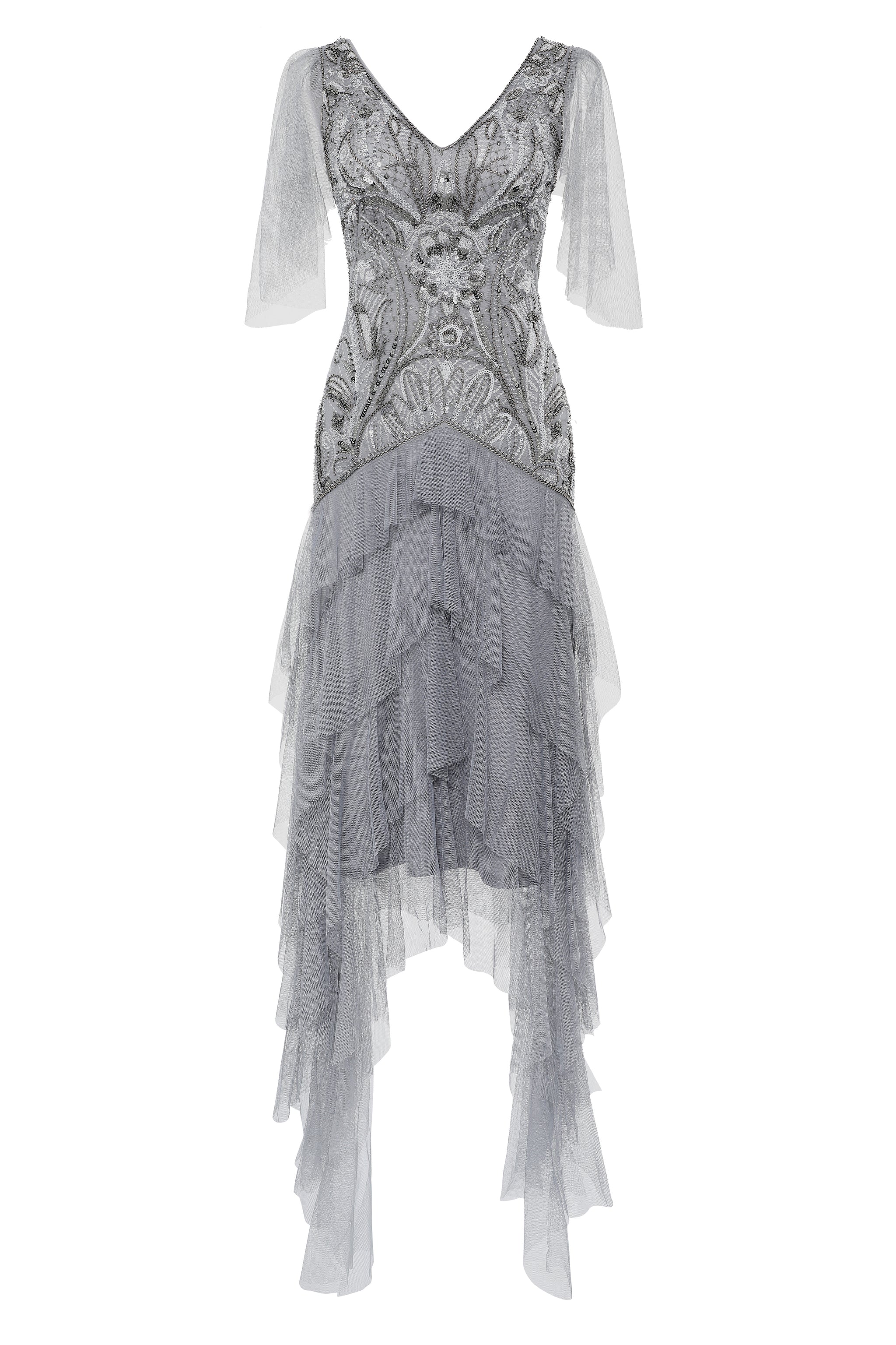 Romantic-Irregular-Ruffle-Hem-