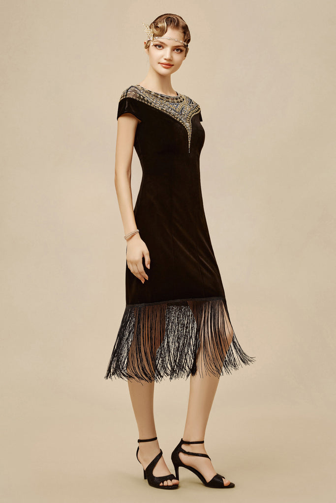 The Story of an Awakening Art Deco Evening Gown - Babeyond UK