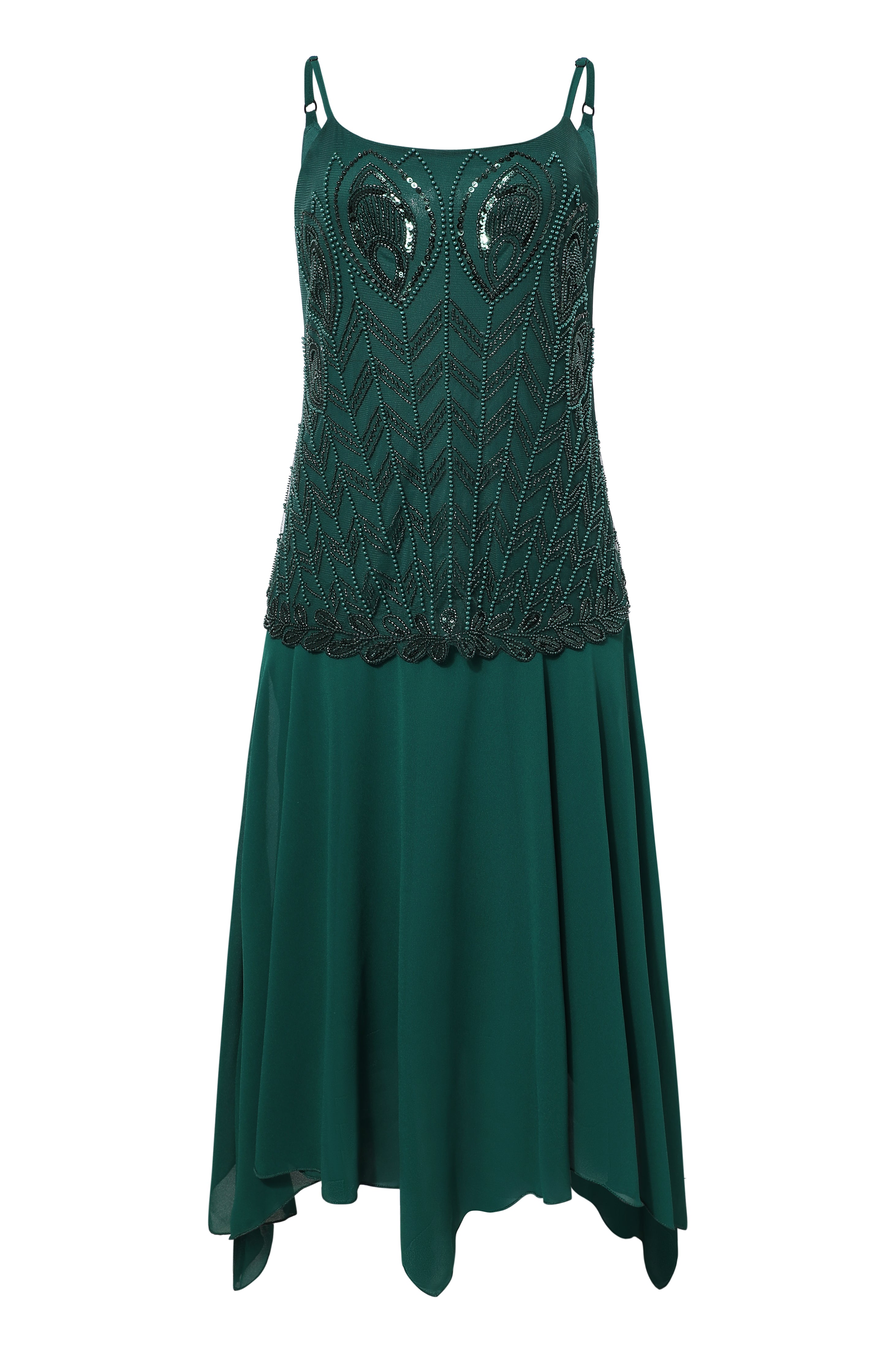 Shop 1920s Dresses - Flounce Hem Peacock Flapper Dress | BABEYOND Babeyond UK Shop 1920s Dresses - Flounce Hem Peacock Flapper Dress | BABEYOND Babeyond UK