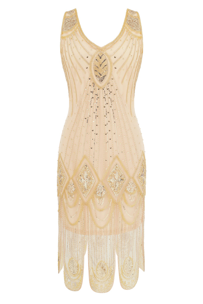 Zouzou Art Deco Flapper Dress - Babeyond UK