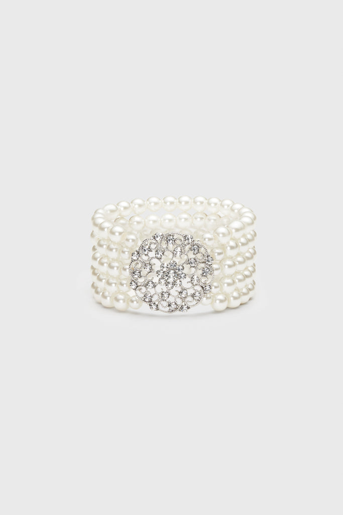 Classic Multi Strand Pearl Bracelet - Babeyond UK