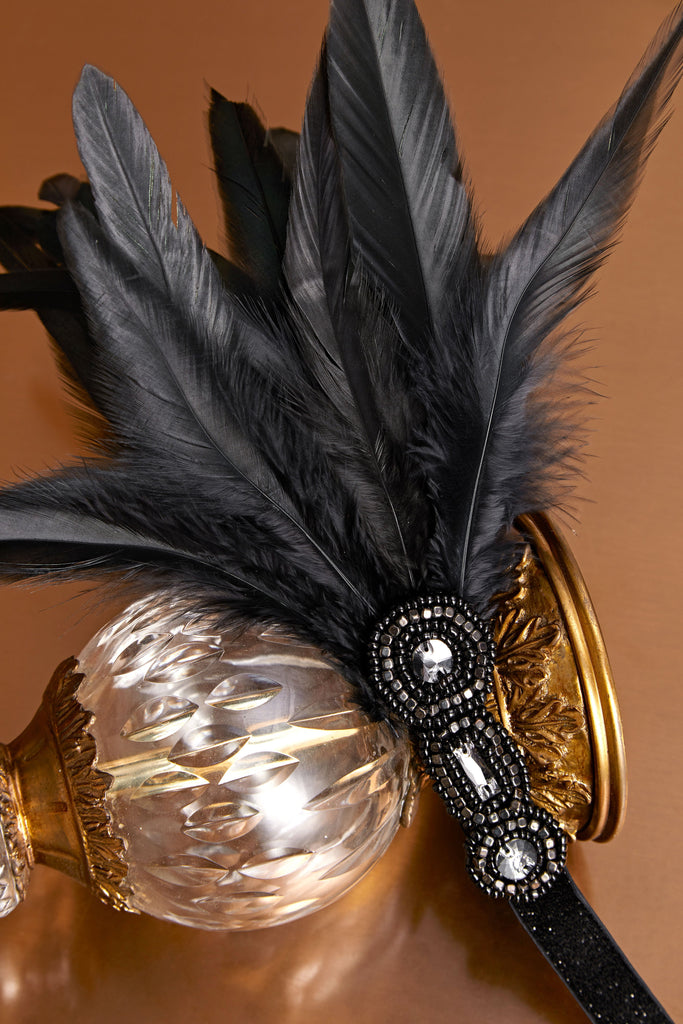 Embellished Shimmer Headdress - Babeyond UK