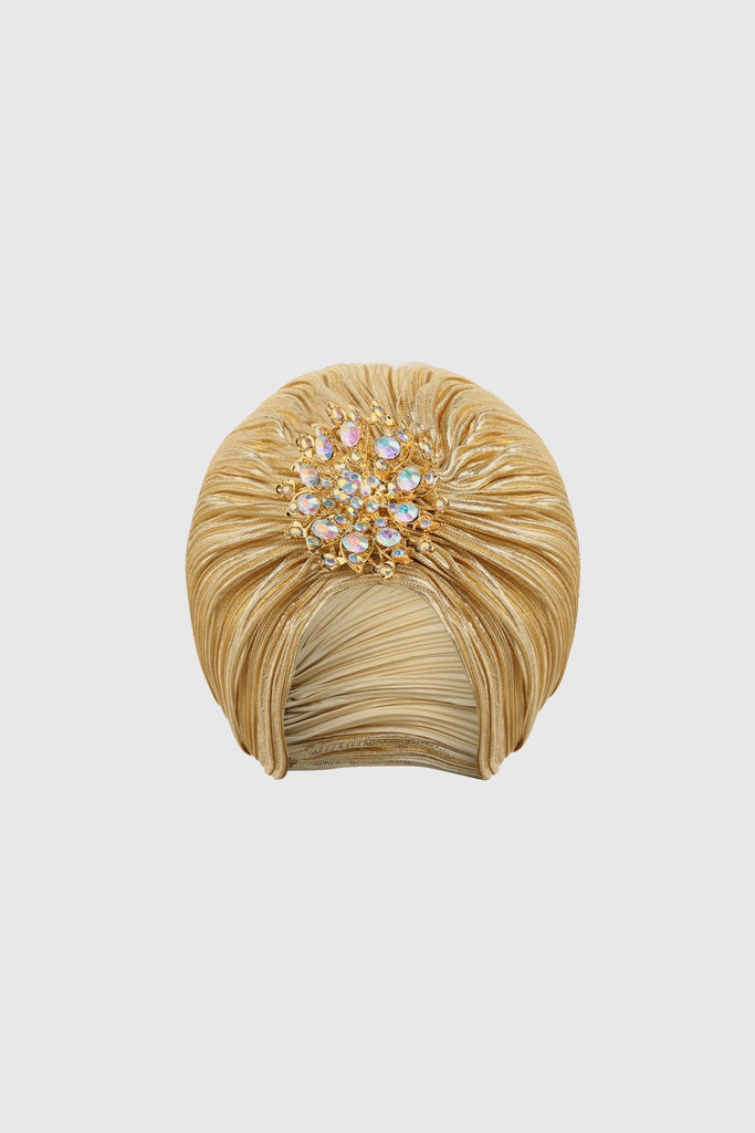 1920s Rhinestone Turban Hat - Babeyond UK