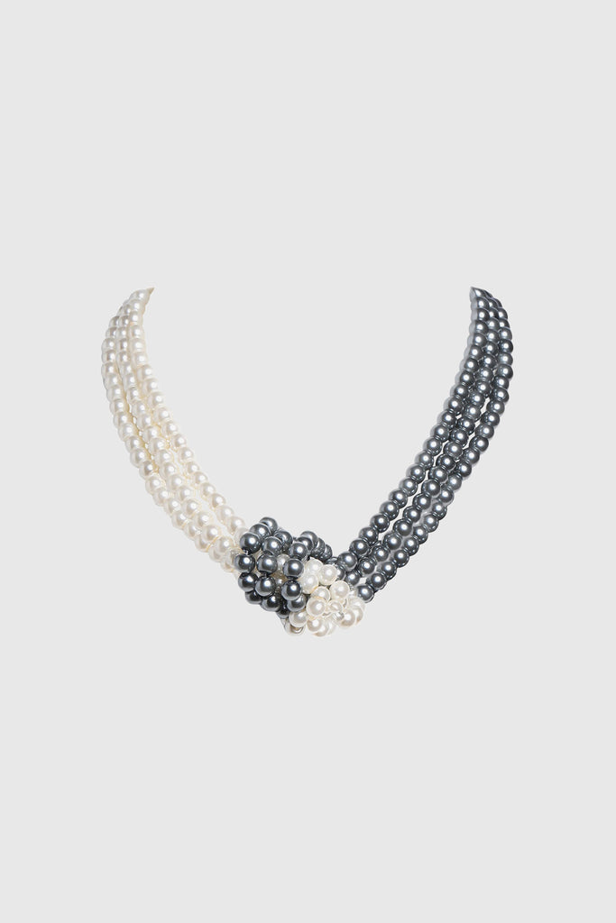 Unique Gatsby Knotted Pearl Necklace - Babeyond UK