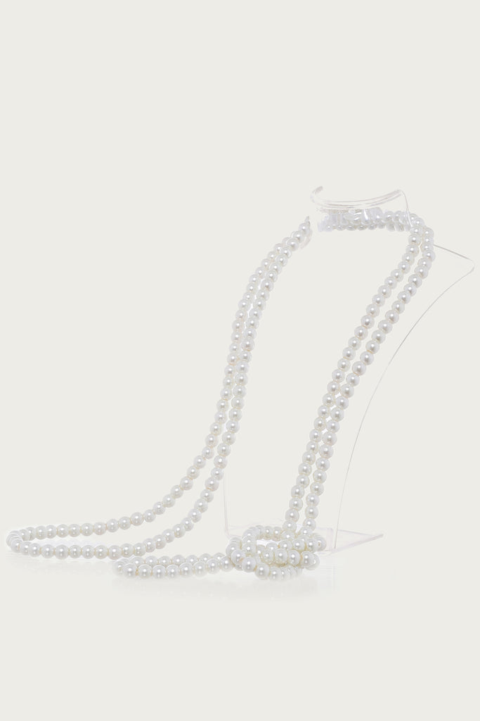 Gorgeous Long Faux Pearl Necklace - Babeyond UK