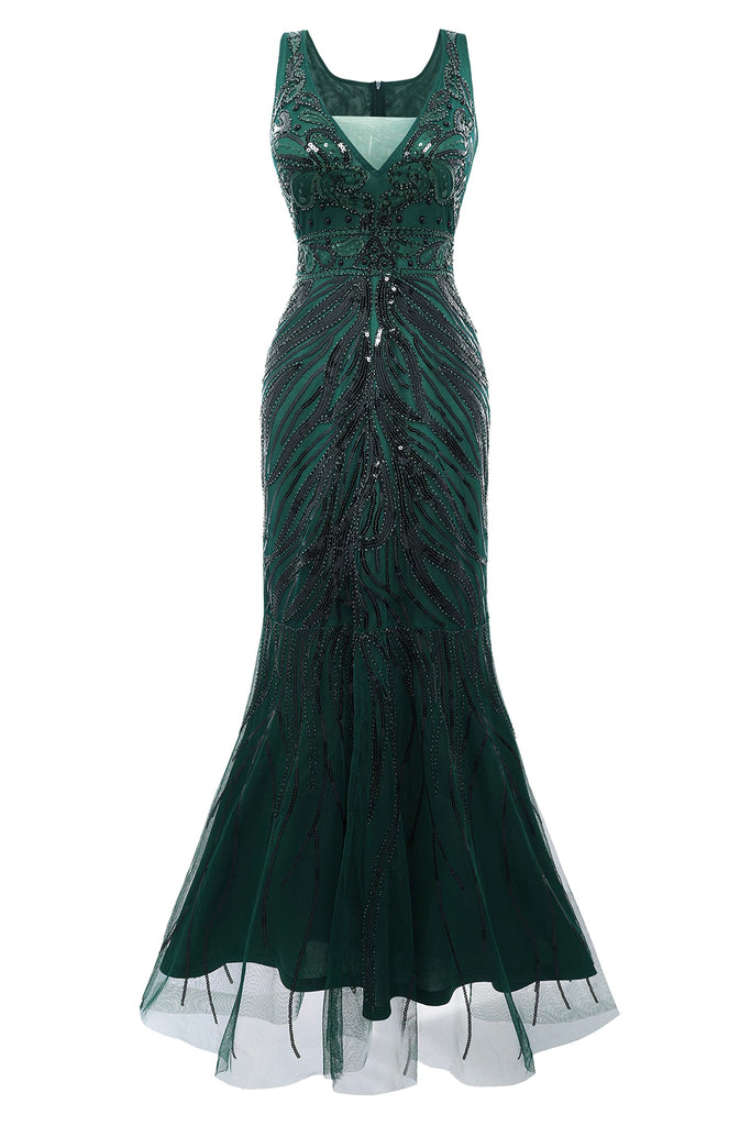 Bodycon Tulle Maxi Cocktail Prom Dress - Babeyond UK