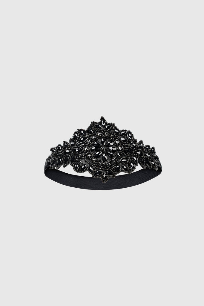 Embellished Baroque Elastic Headband - Babeyond UK